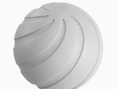 Simple Ball Mesh 05 3D model