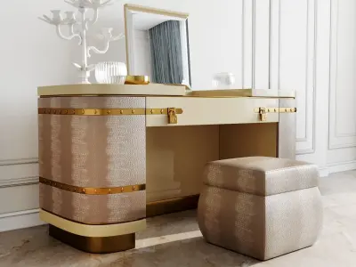 Diamond dressing table by Turri 3D model