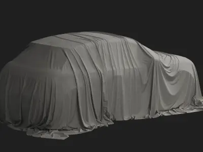 Ordinary Car Cover 08 3D model