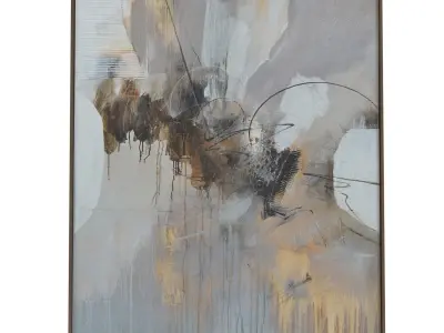 Keys Wall Art Renwil PBR 3D model