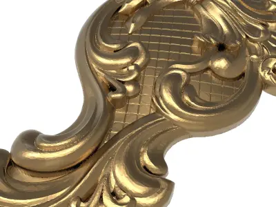  decorative pattern ready for 3D printing 3D model 52