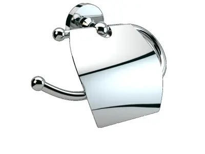 Rose Paper Holder Luxury Cover 3D model