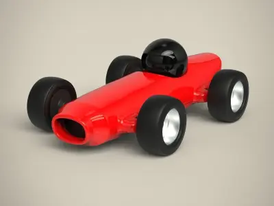 Racing Toy Car 3D model