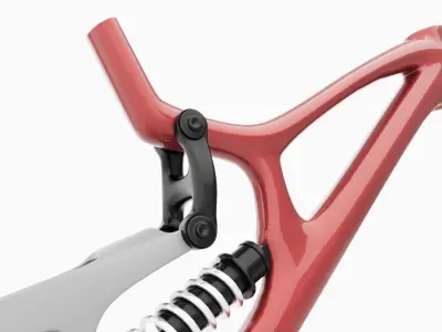 Downhill frame Specialized Santacruz v10 carbon 3D model