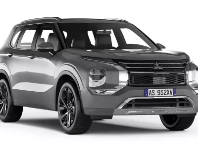 Mitsubishi Outlander 2022 3D model