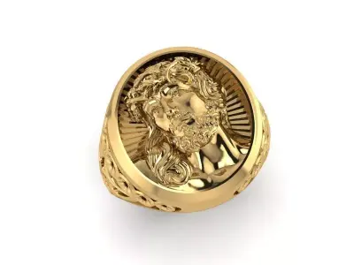 RING JESUS 3D print model