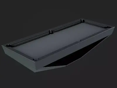 Billiard Table Low-poly 3D model