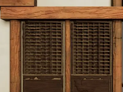 ASIAN HOUSE Free 3D model