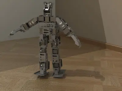 Humanoid Darwin Free 3D model