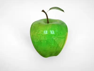 Apples collection 7 type Apples 3D model
