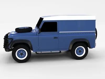 Land Rover Defender Pack 3D model