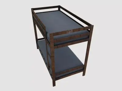 Bunk bed 3D model