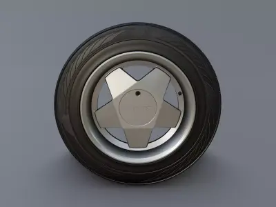 Wheels - Borbet A 3D model