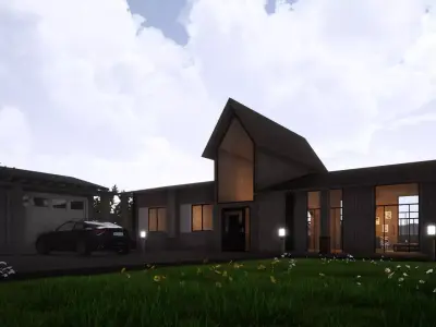 River House Model Free 3D model