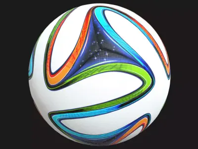Brazuca Soccer Ball 3D model