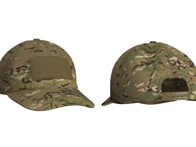 Baseball Cap - Marvelous Designer 3D model