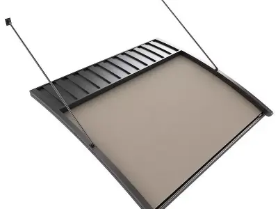 Motorized Pergola 6 3D model