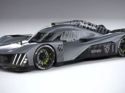 Peugeot 9X8 2022 3D model