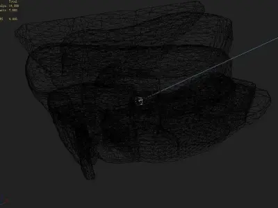 Stone Town Magic Cave - Stone Steps 21 3D model