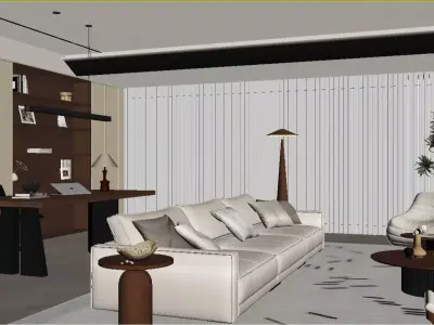 Modern Minimalist Style 3D model