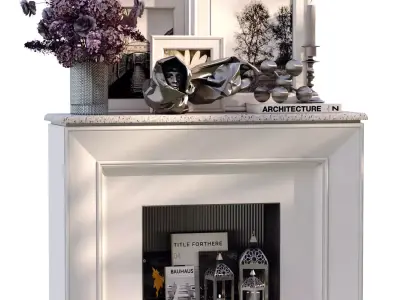  Decorative set number 890 3D model