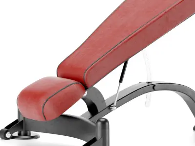 Gym Equipment Multipurpose Sit up Bench 3D model