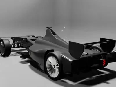 Formula E Gen 1 Car 3D model