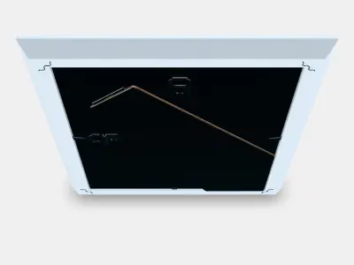 FISKBO Frame 2 Low-poly 3D model