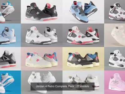 Jordan 4 Retro Complete Pack