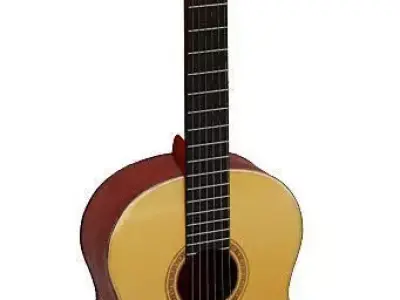 Musical Instrument Classical Guitar 3D model