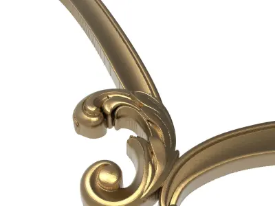 Carved Picture Frame 3D model