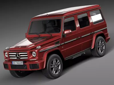Mercedes-Benz G-Class 2016 3D model