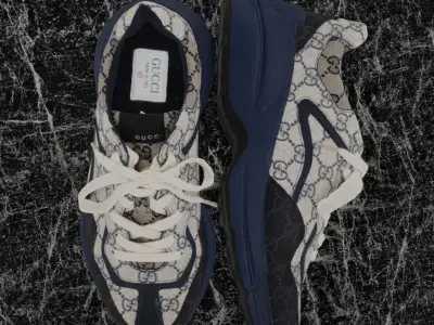 GUCCI RHYTON 3D SHOES Low-poly 3D model