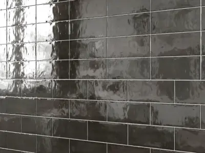 Chateau 4 x 8 Ceramic Subway Tile 3D model