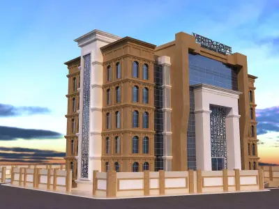 0208 - School Architecture Project - 2D Drawings - 3D Files 3D model