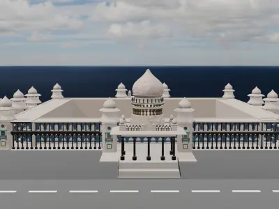 palace 3D model  3D model