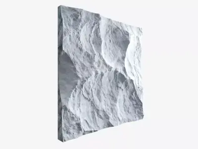 29-RockPanel sandstone wall art 3D model