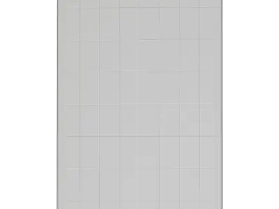 Abstract Contemporary Modern Rug 3D model