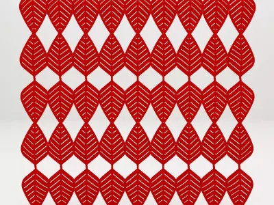 Airleaf Pattern - abstracta 3D model