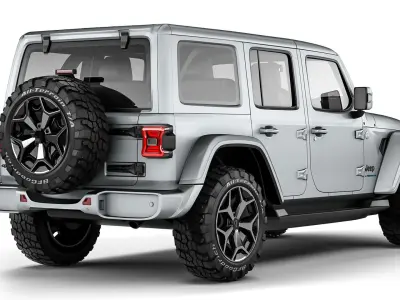 Jeep Wrangler 4xe 2024 3D model