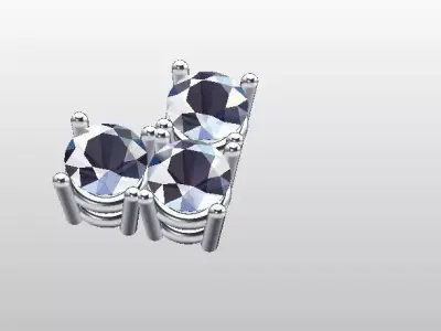 earrings fahion Free 3D model