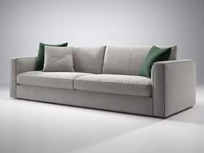 Laguna 3 Seater Sofa 3D model