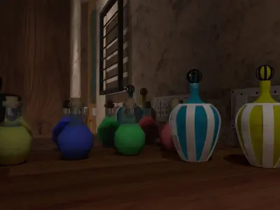 Modern bathroom  3D model