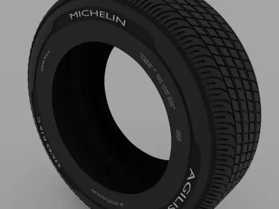 Wheel Michelin 3D model