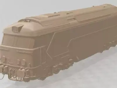 Locomotive - SNCF 68000 Printable 3D print model