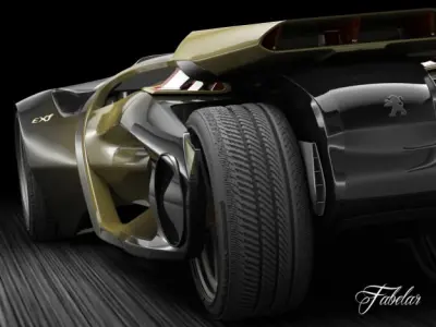 Peugeot EX-1 3D model