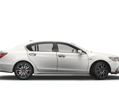 Acura RLX SH AWD 2021 3D model