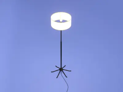 PBR Floor Lamp 3D model buy