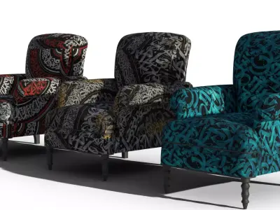 Armchair Vanguard Furniture 3D model