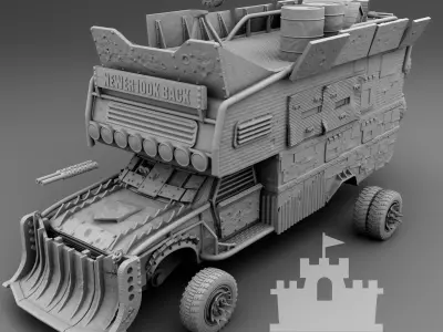 Van survivors 3D print model